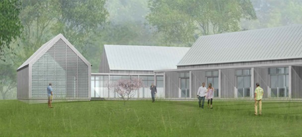 Roger Ferris & Partners' plans for the new East End Hospice inpatient facility in Quiogue
