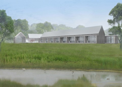 Roger Ferris & Partners' plans for the new East End Hospice inpatient facility in Quiogue