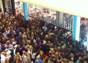 Black Friday Crowds Video Still