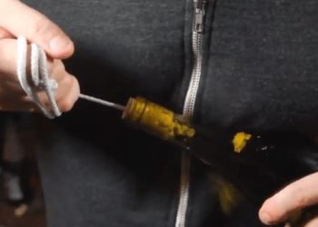 How to open a wine bottle without a corkscrew—Household Hacker