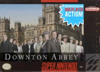 Downton Abbey SNES game cover