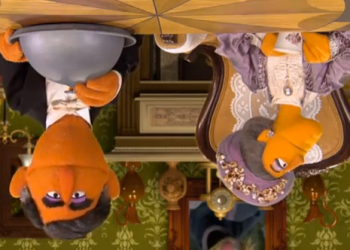 Sesame Street Upside Downton Abbey