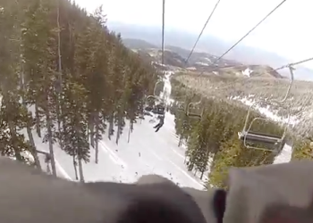 Chairlift Fail