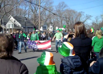 St Patrick's Day Parade Cutchogue