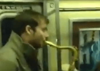 Subway Sax Battle