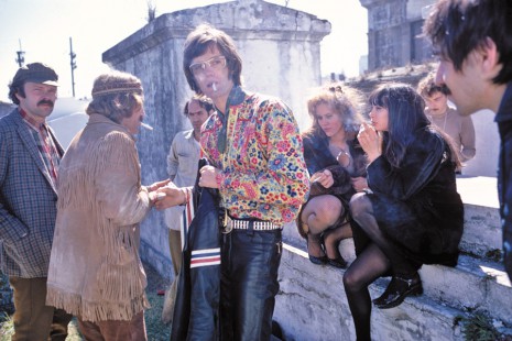 Susan Wood's photograph of Peter Fonda in "Easy Rider"