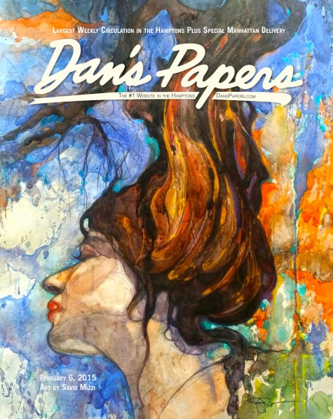 "Arbustus," Dan's Papers cover by artist Savio Mizzi