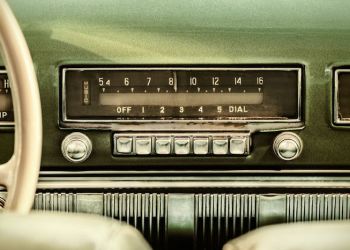 retro car radio