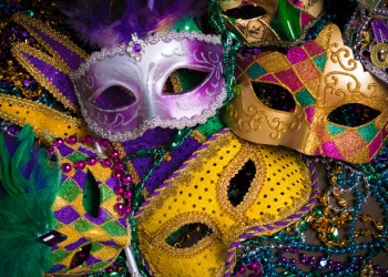 Masquerade masks for Mardi Gras, Photo: Mike Flippo/123RF