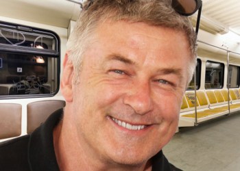 Alec Baldwin rode the Hamptons Subway this week