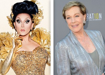 BenDeLaCreme and Julie Andrews