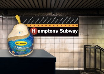 No turkeys for Hamptons Subway riders this Thanksgiving