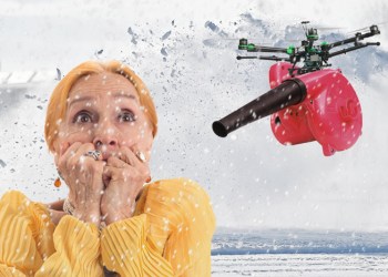 Drone snow blowers are coming...