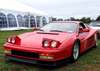 1987 Ferrari Testarossa at the 2016 Bridgehampton Road Rally