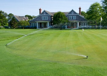 Golf course irrigation in Bridgehampton