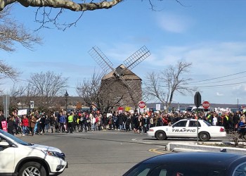 2018 March for Our Lives for gun control in Sag Harbor