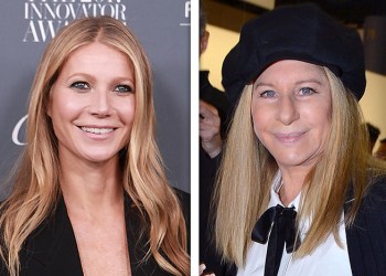 Gwyneth Paltrow and Barbra Streisand