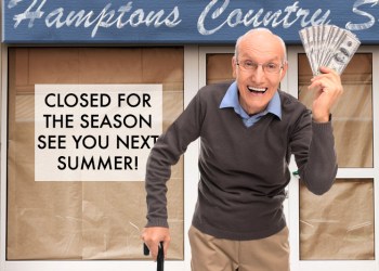 Hamptons residents get older and fewer businesses stay open year round