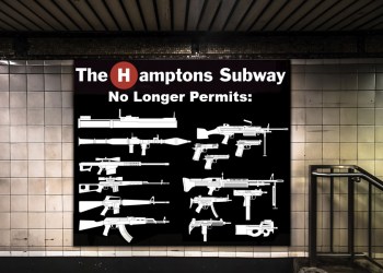 Hamptons Subway has new gun laws