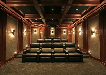 High-end motorized seats can come with presets so you can always find your preferred position in your home theater