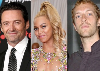 Hugh Jackman, Beyoncé, Chris Martin