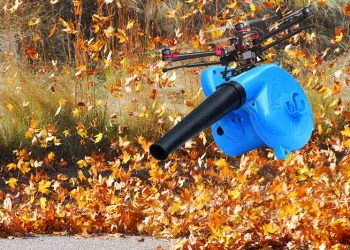 Leaf blower drones are currently banned in the Hamptons