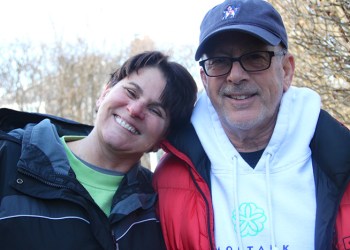 Montauk Playhouse Gala honorees Lisa DeVeglio and Roger Feit