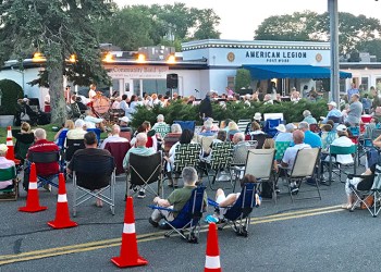 Sag Harbor Community Band plays the American Legion Post