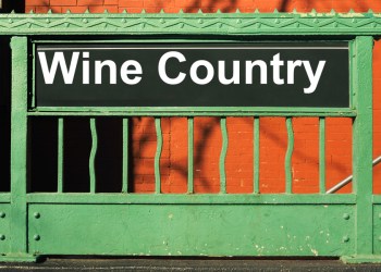 Wine Country North Fork Subway Sign