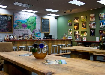 The tasting room at Empire State Cellars