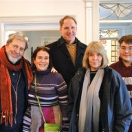 Oscar, Tony, Emmy and Drama Desk Award winner designer Tony Walton, Bridget LeRoy, Eric Johnson, Gen LeRoy-Walton, Joel Johnson