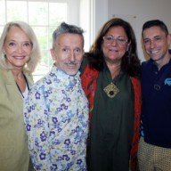 Ruth Applehof, Simon Doonan, Fern Mallis and Jonathan Adler