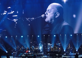 Billy Joel plays at 12-12-12 Concert