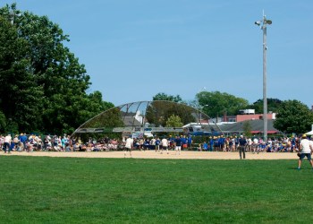 The Artists & Writers Game in Herrick Park