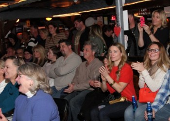 Crowd enjoying a night at Stephen Talkhouse