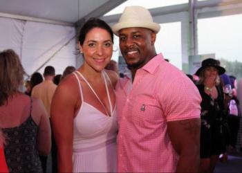 Former NFL athlete Erik Coleman with wife Sabrina