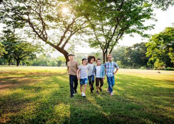 kids playing