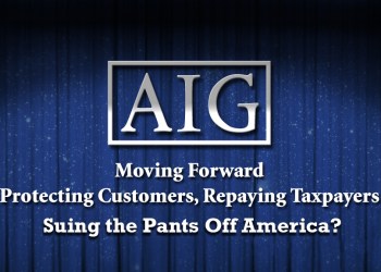 AIG suing America altered advertisement