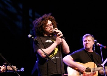 Counting Crows Adam Duritz at La Palestra Kids benefit