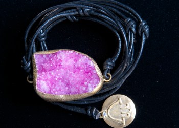 Drusy jewelry by Amy Zerner