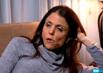 Bethenny Frankel on the couch