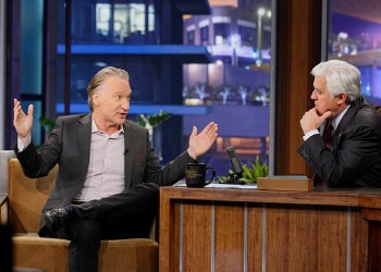 Bill Maher pokes fun at Donald Trump on The Tonight Show with Jay Leno