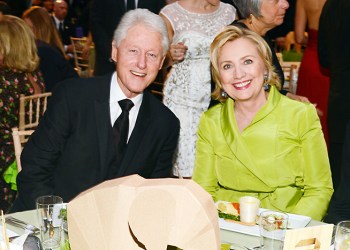 Bill and Hillary Clinton in 2014