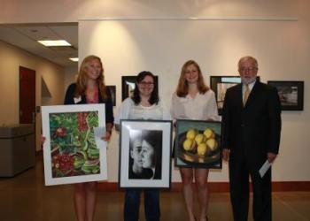 Bishop and Art Show Winners