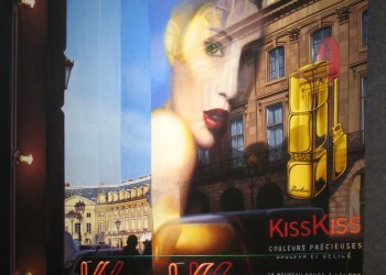 Blackwell Kiss Kiss Place Vendome Twilight 2010 oil on canvas