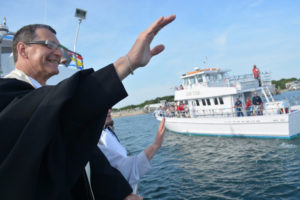 The Blessing of the Fleet in Montauk in the Hamptons