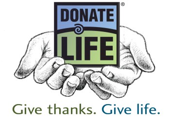 Donate Life Month Hands