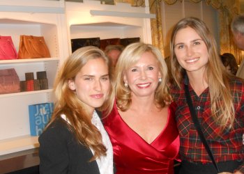 L to R: Ashley Bush, Sharon Bush, Lauren Pierce Bush Lauren at FEED Foundation, designer Teddy Share benefit at J. McLaughlin in NYC