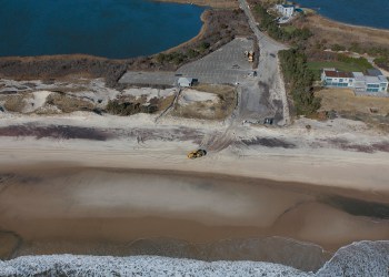 Flying Point Beach Aerial December 28, 2012