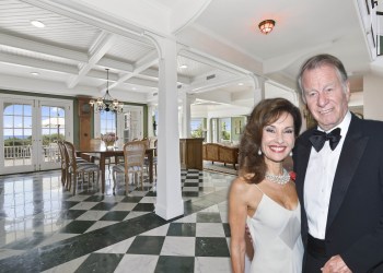 Susan Lucci and Helmut Huber at home